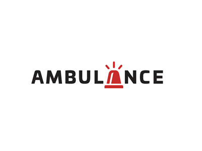 Text Logo Design Ideas (Ambulance)- LogoWhistle