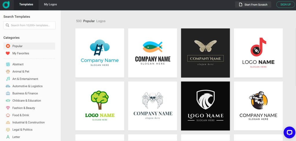 Best Logo Design Softwares  (Design Evo) - LogoWhistle