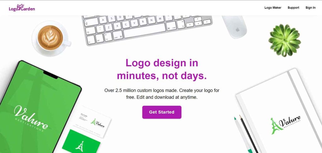 Best Logo Design Softwares (LogoGarden) - LogoWhistle
